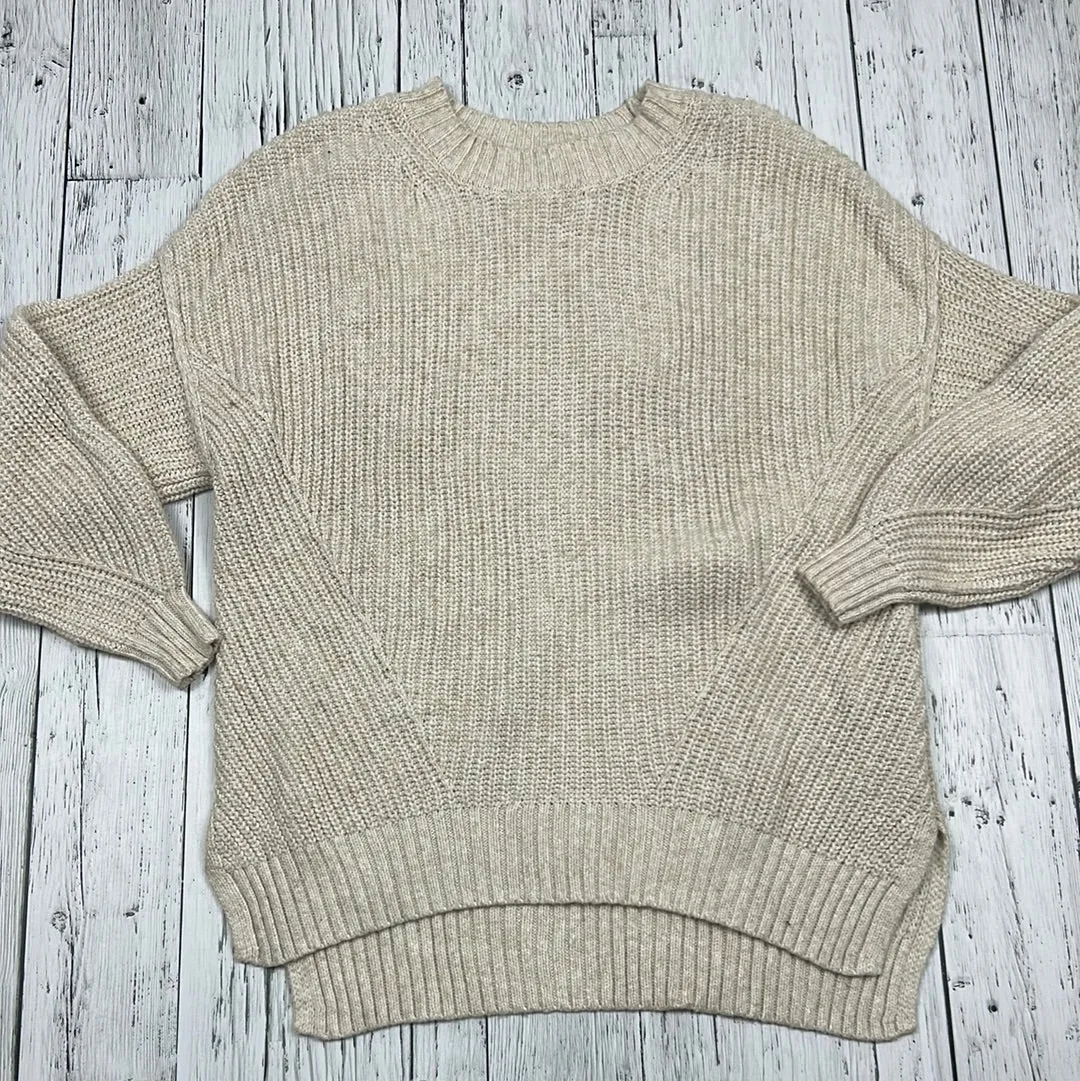 American Eagle cream knit sweater - Hers - XS