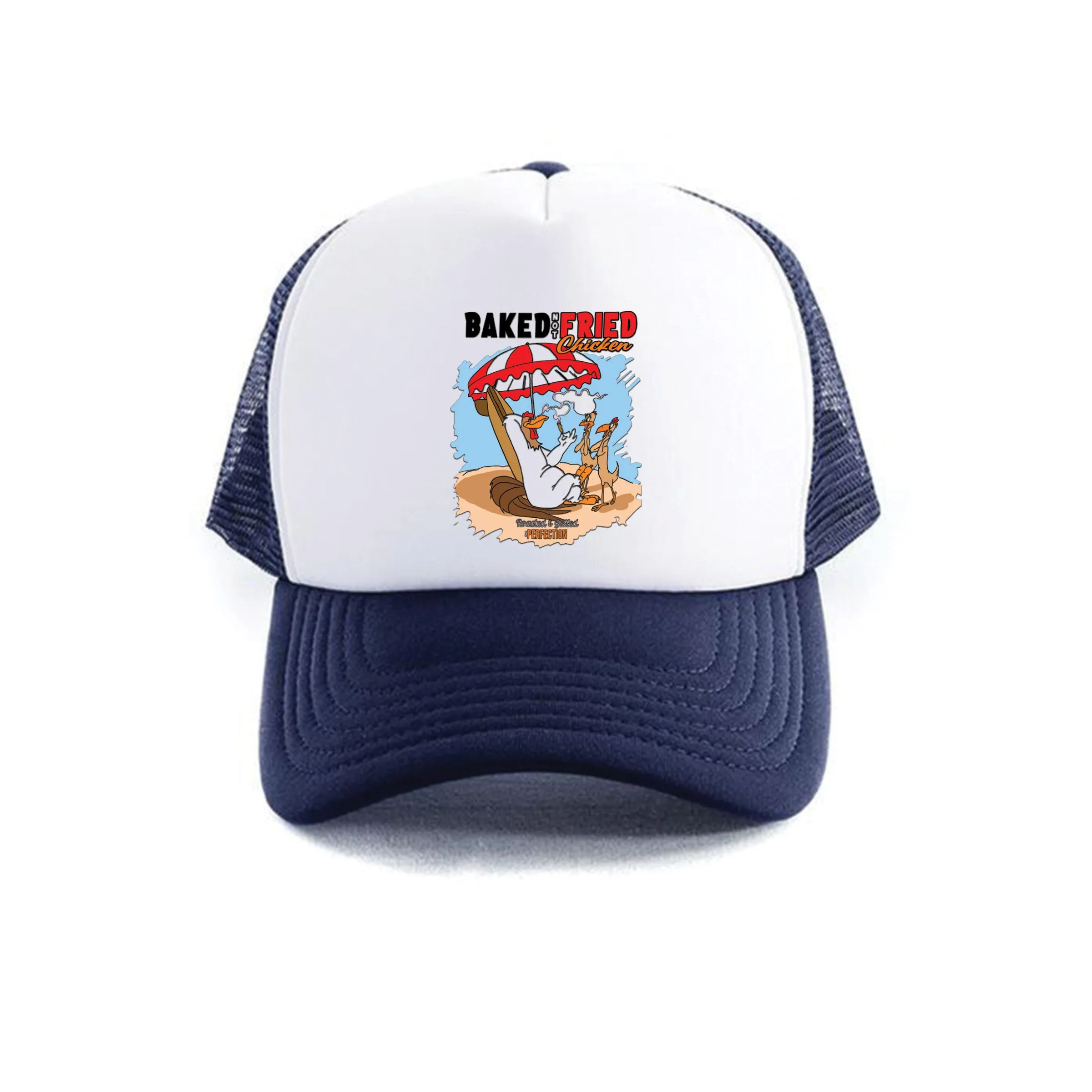 Baked Not Fried Trucker Hat