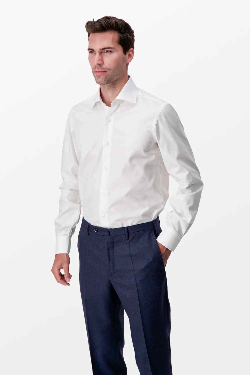 Barba Napoli White Journey Classic Shirt