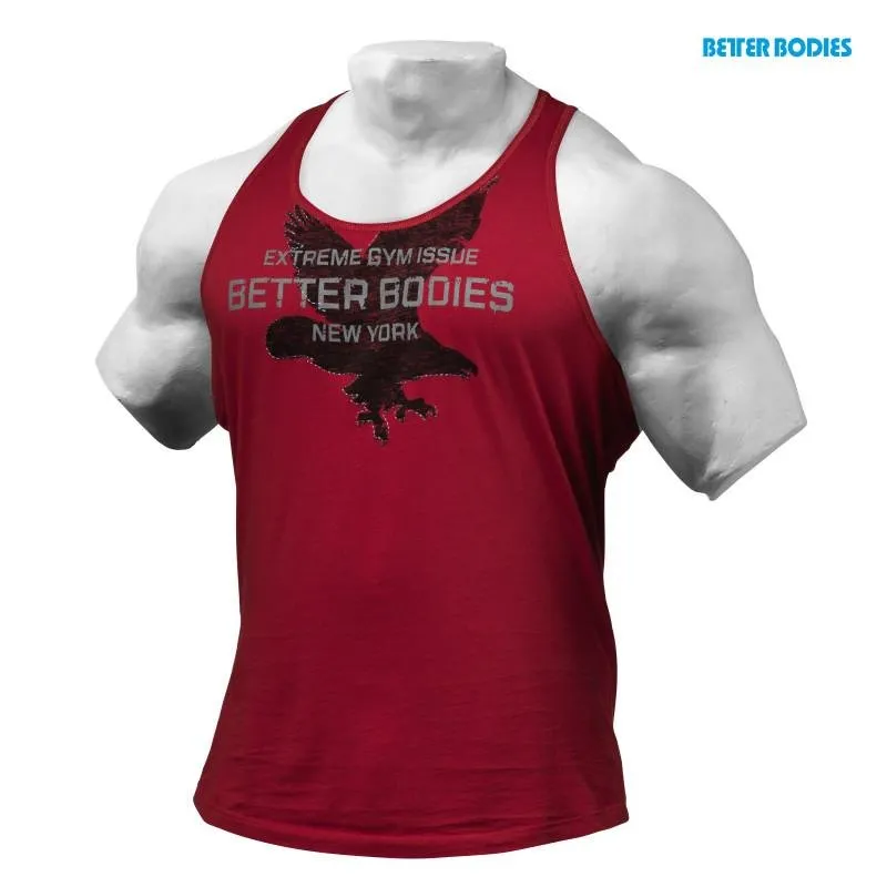 Better Bodies Front Printed T-Back - Jester Red