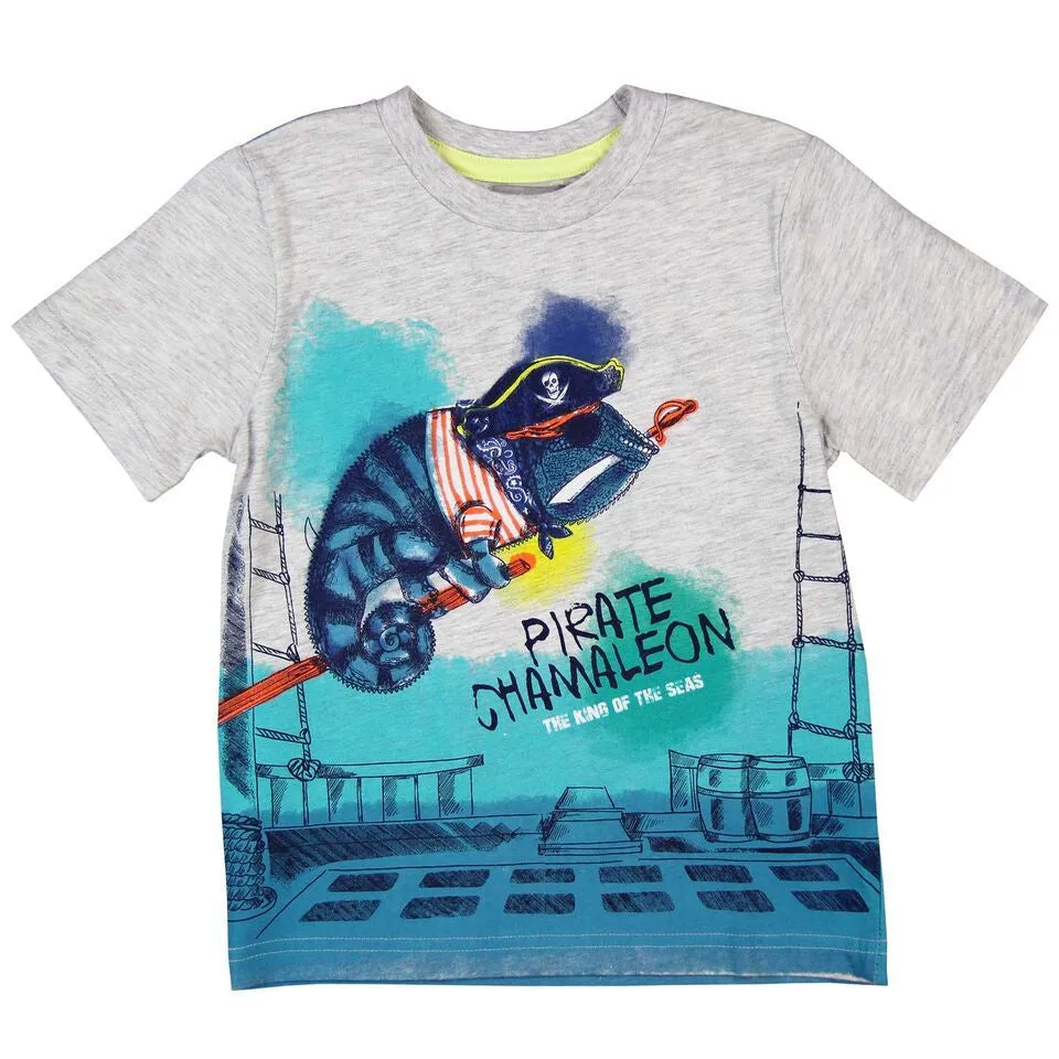 Boboli Tee - Pirate Chameleon