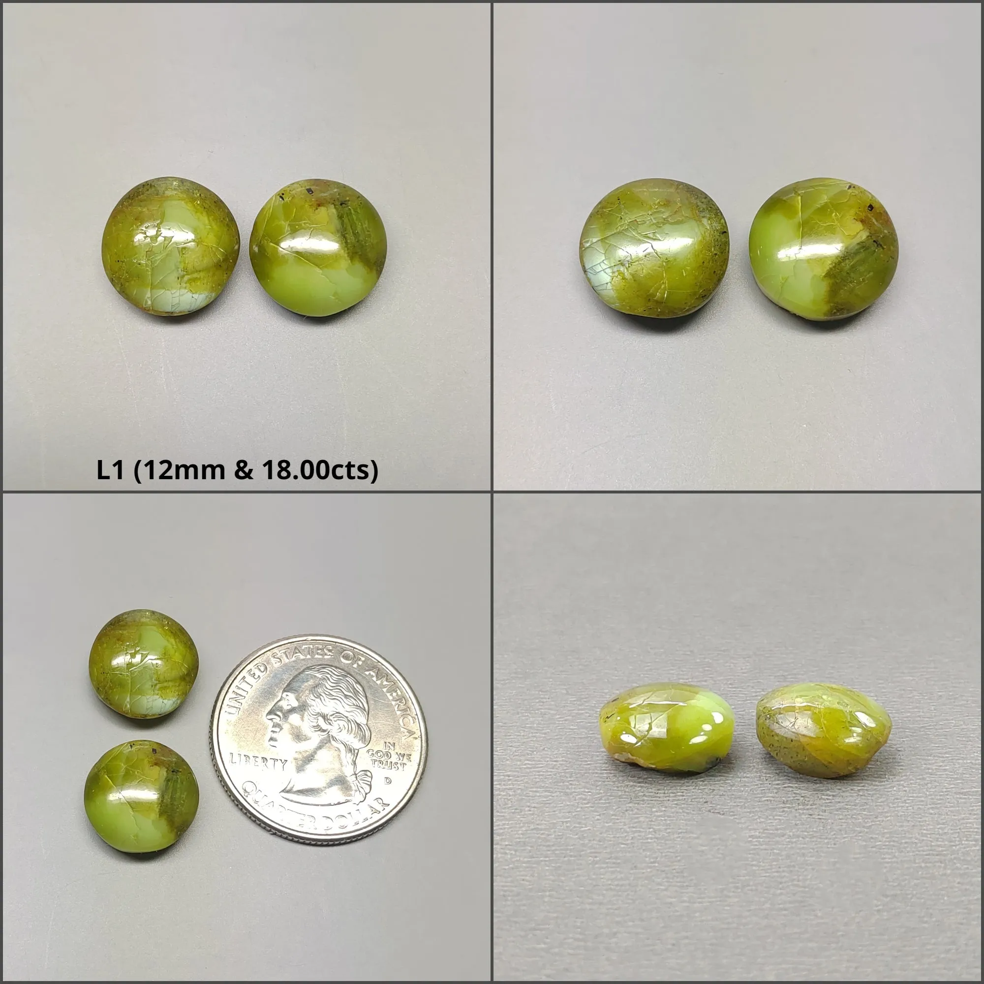 CHRYSOBERYL CAT'S EYE Gemstone Cabochon : Natural Untreated Unheated Cat's Eye Round & Oval Shape Lots