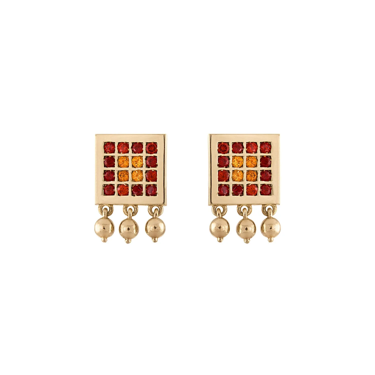 Dangle Square Earrings