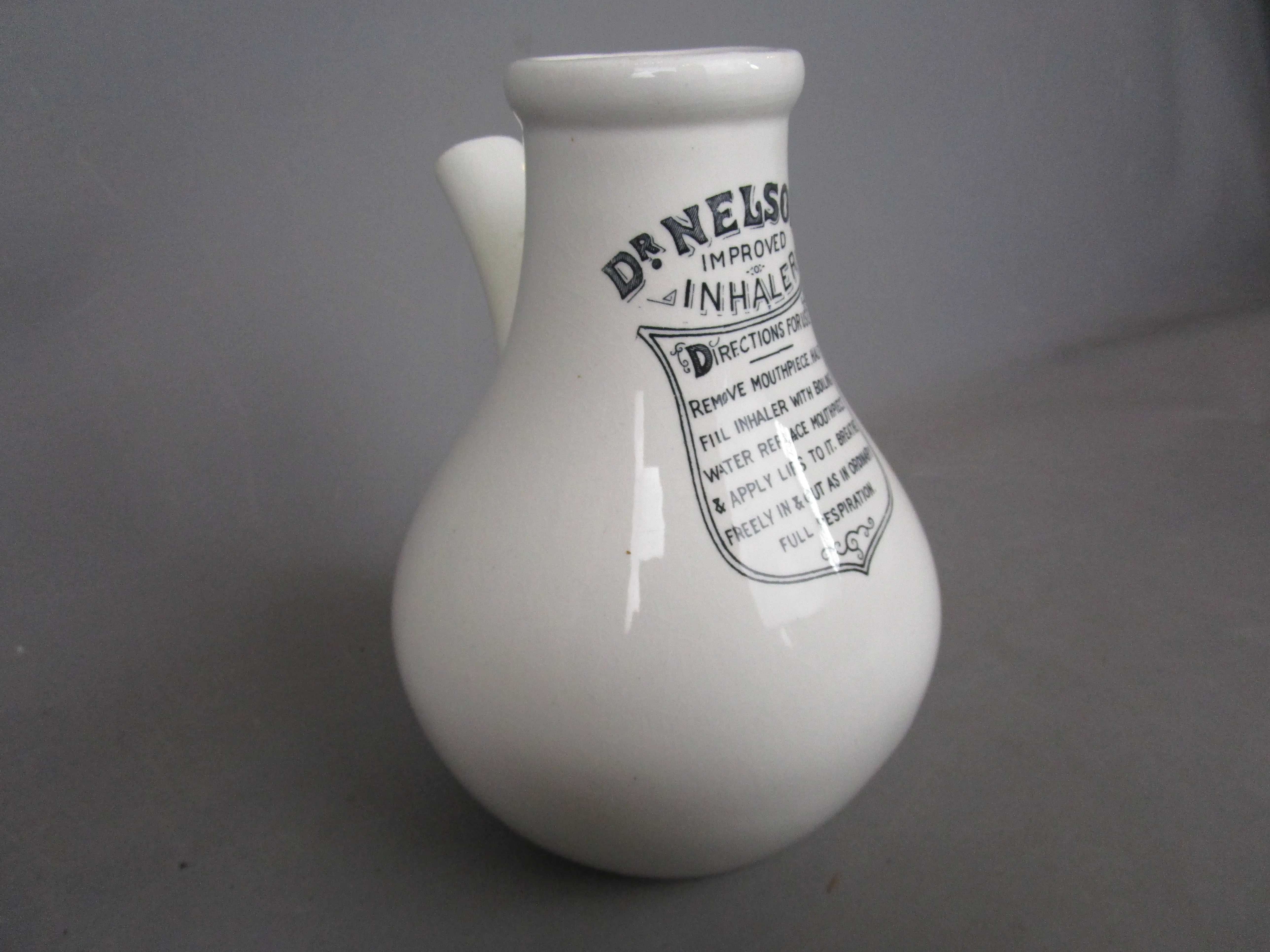 Dr Nelsons Improved Inhaler Antique Victorian c1900