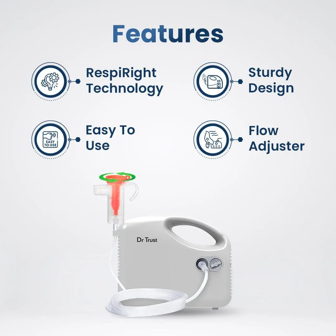 Dr Trust USA Compressor Nebulizer 408