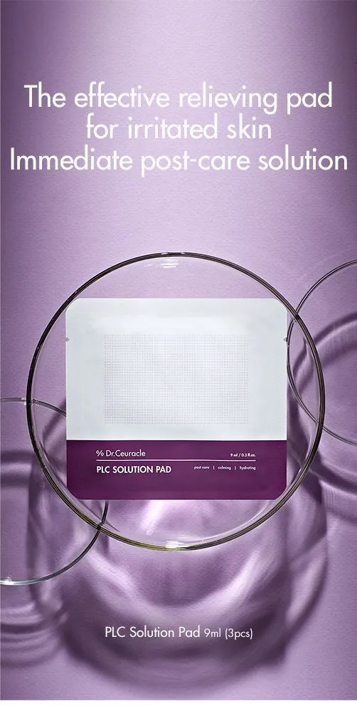 Dr.Ceuracle PLC Solution Pads Post care Calming Hydrating Soothing