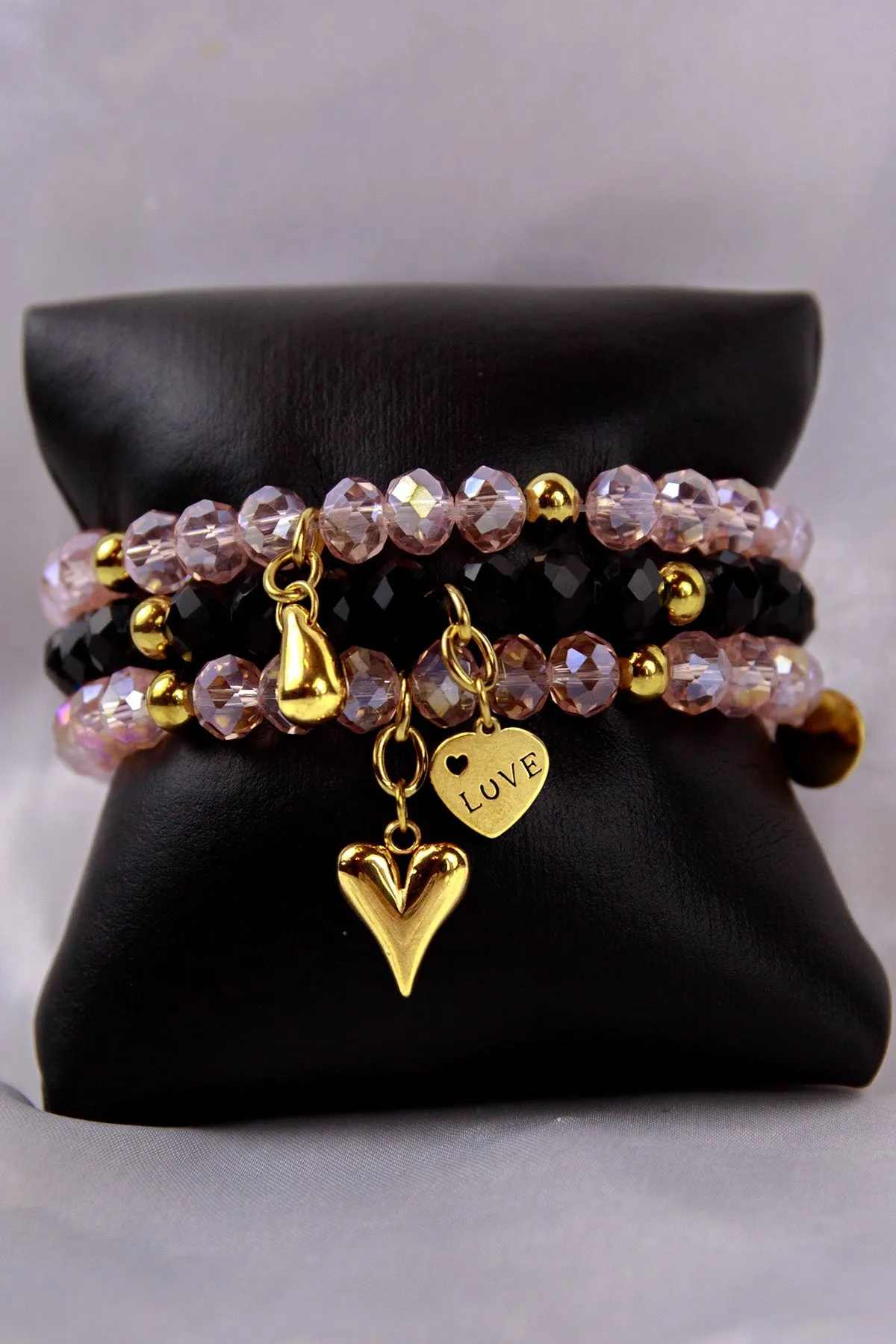 Forever Curious Swarovski Crystal Bracelet Stack