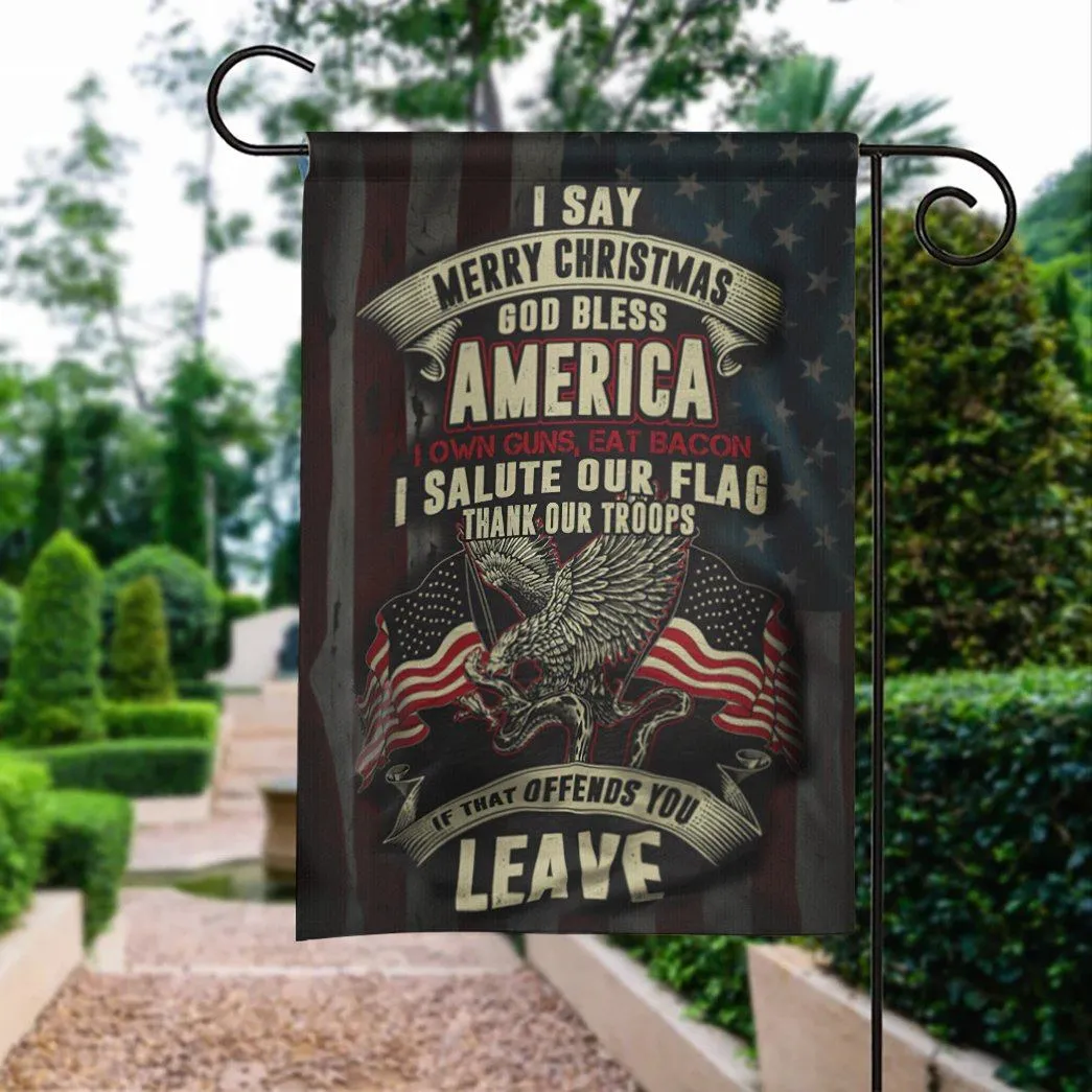 Gearhuman 3D God Bless America Custom Flag