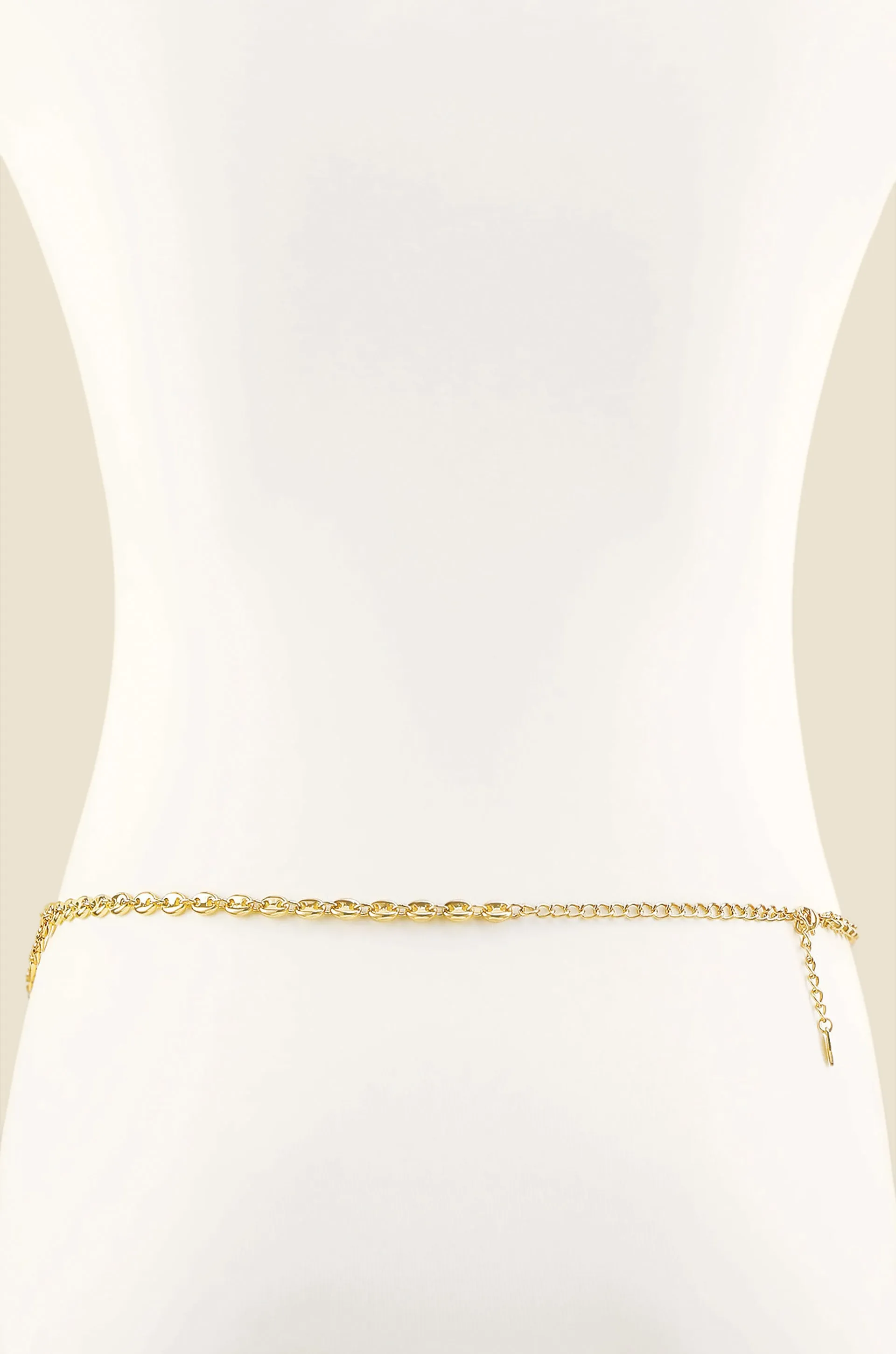 Golden Sun Sparkle Body Chain