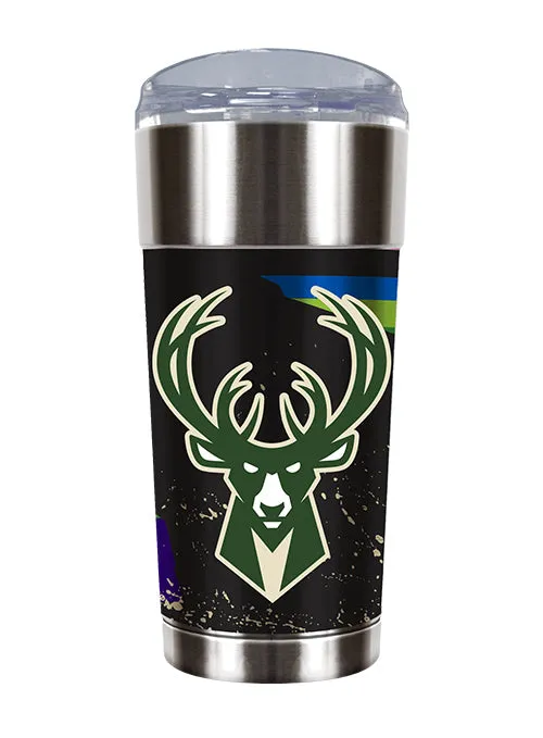 Great American Products Platinum Thirst 24oz Milwaukee Bucks Bottle