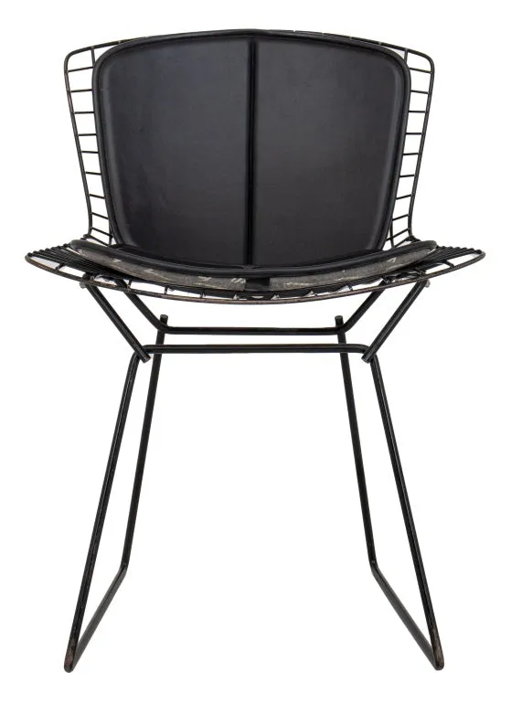 Harry Bertoia for Knoll Black Wire Chair