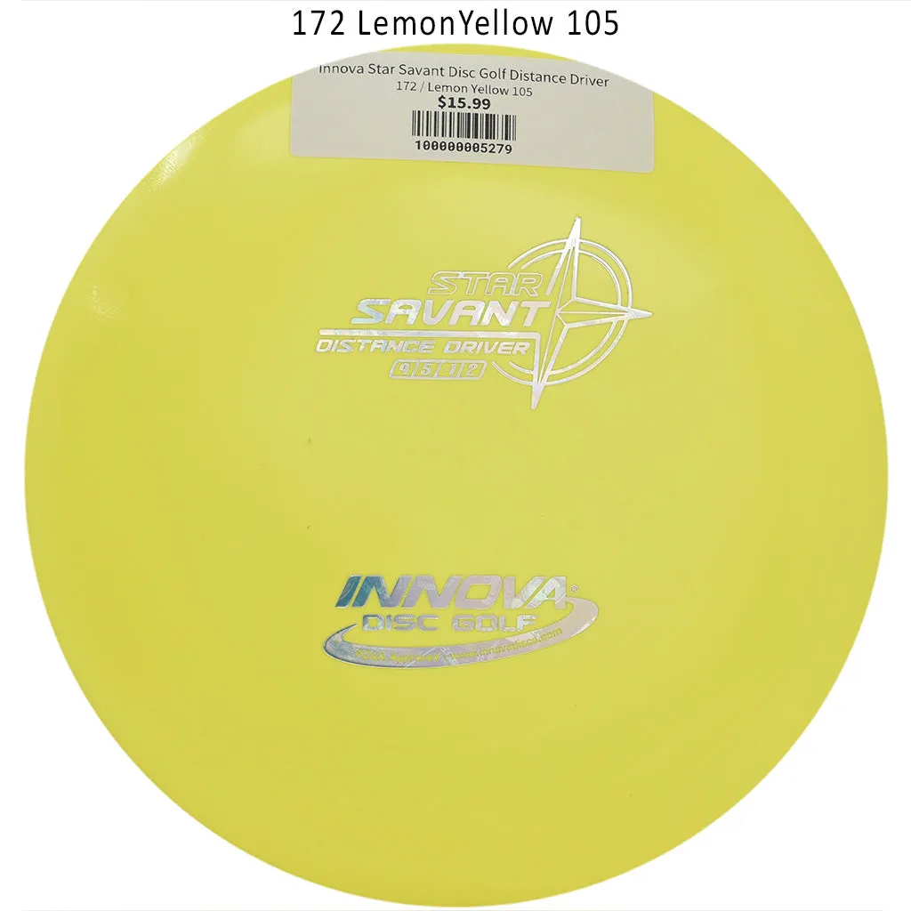 Innova Star Savant Disc Golf Distance Driver