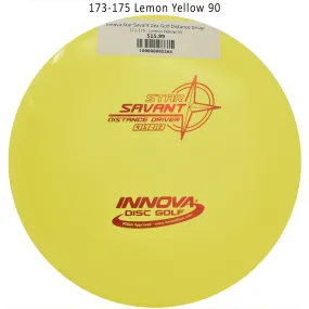 Innova Star Savant Disc Golf Distance Driver