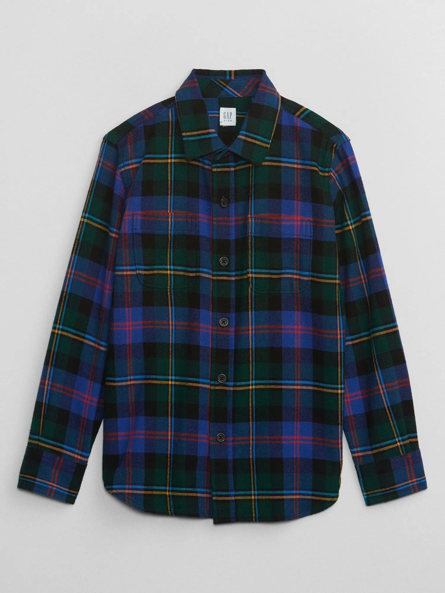 Kids Plaid Flannel Shirt