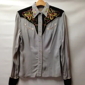 Ladies H Bar C gaberdine Western Shirt