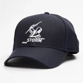 Melbourne Storm NRL Stadium Snapback Curved Cap Rugby League by American Needle