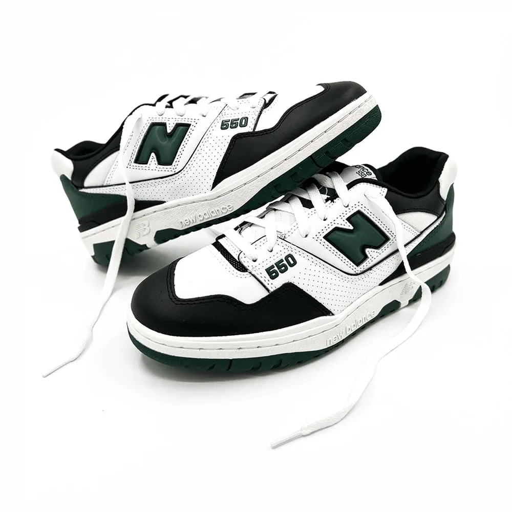 New Balance 550 White Green Black