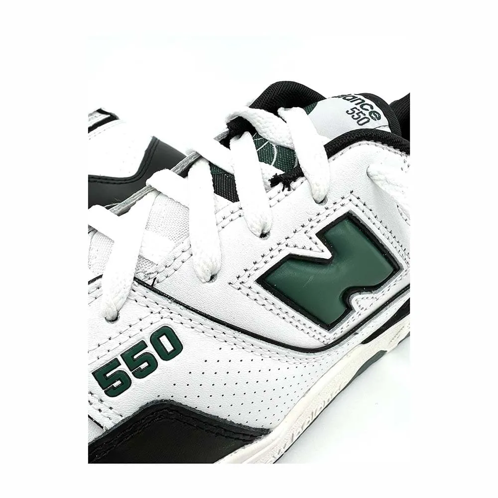 New Balance 550 White Green Black