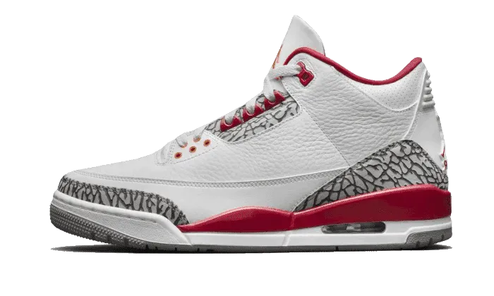 Nike Air Jordan 3 Retro Cardinal Red