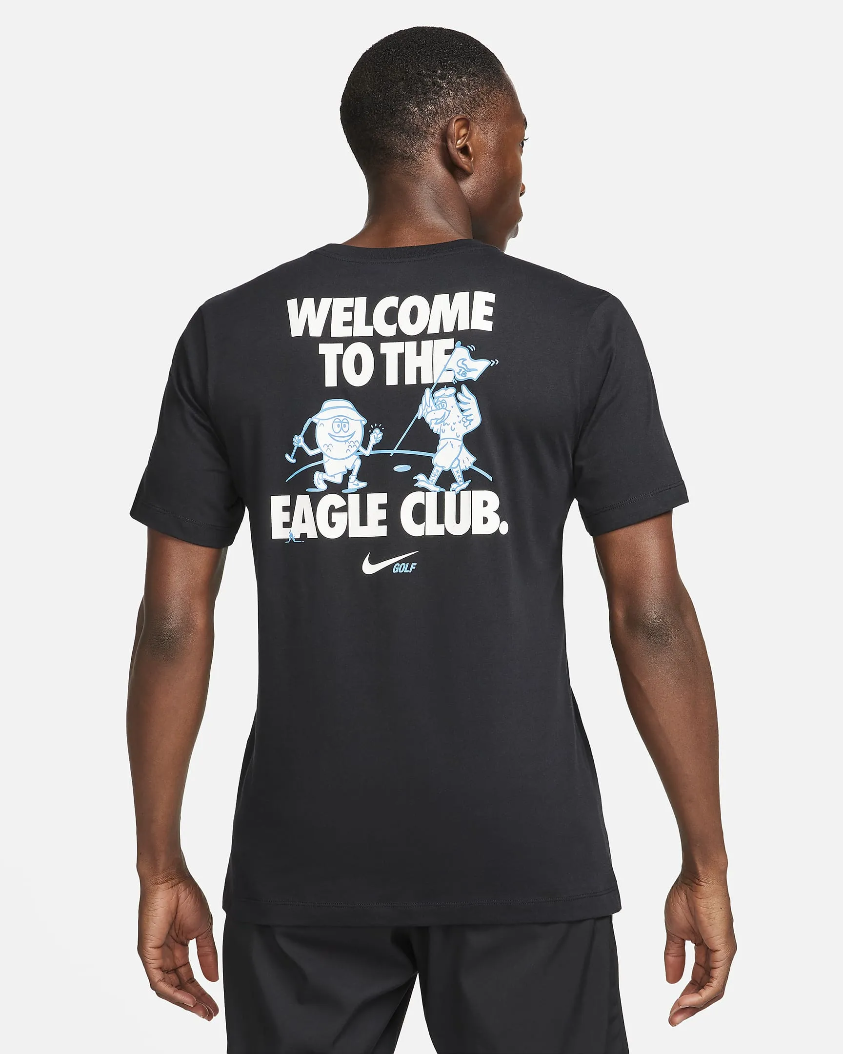 Nike Golf T-Shirt - Eagle Club - Black