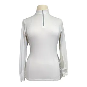 Noble Outfitters Performance Long Sleeve in White/Snakeskin - Women's XL