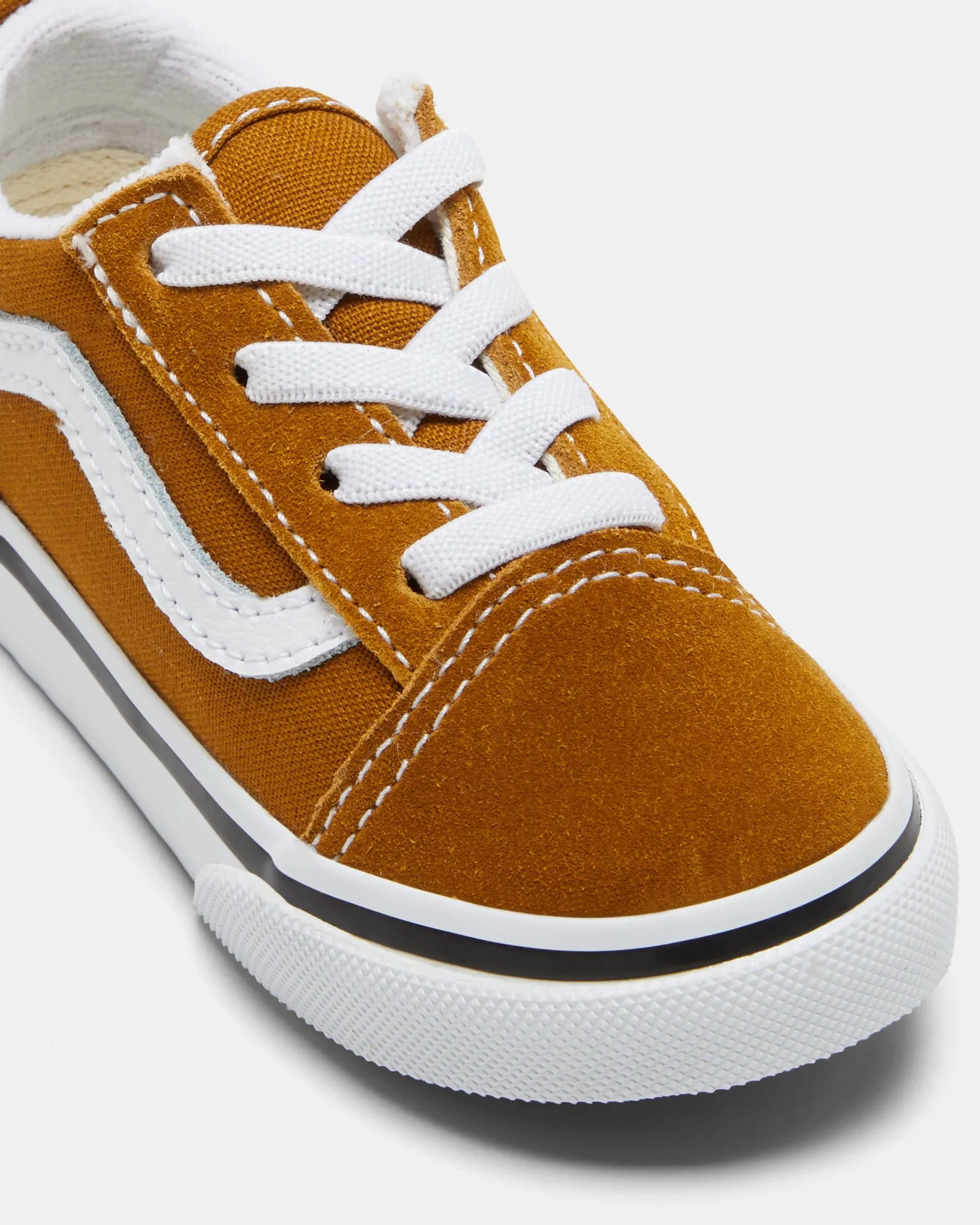 Old Skool Elastic Lace Infant Golden Brown