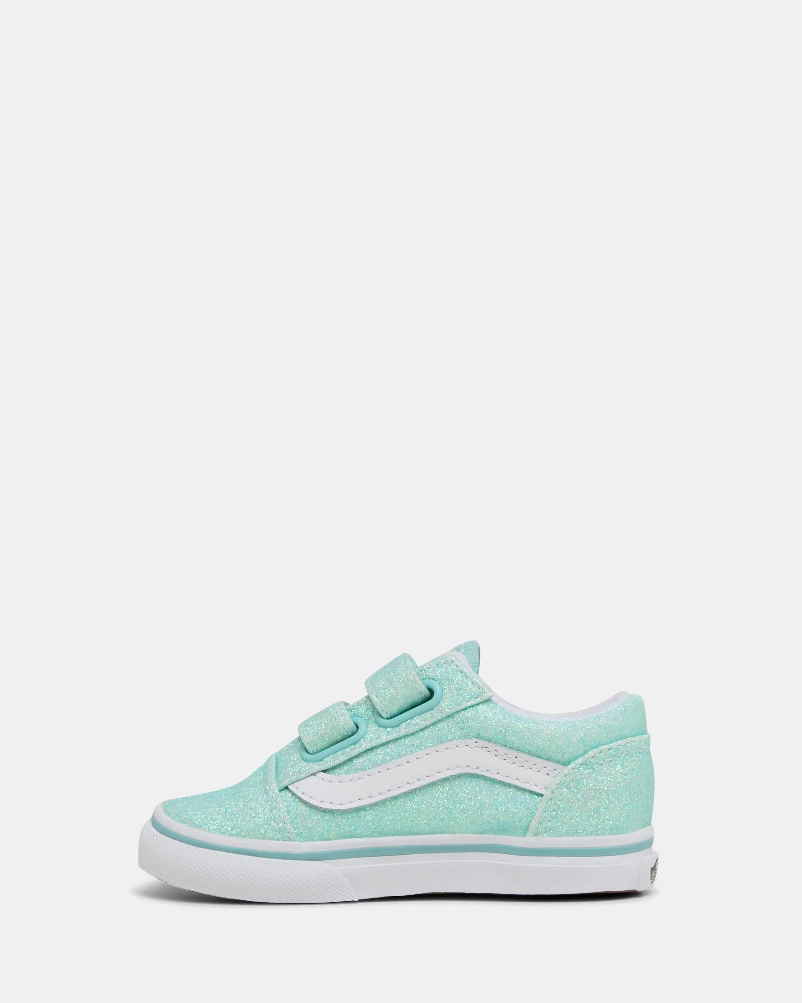 Old Skool V Glitter Infant Pastel Blue