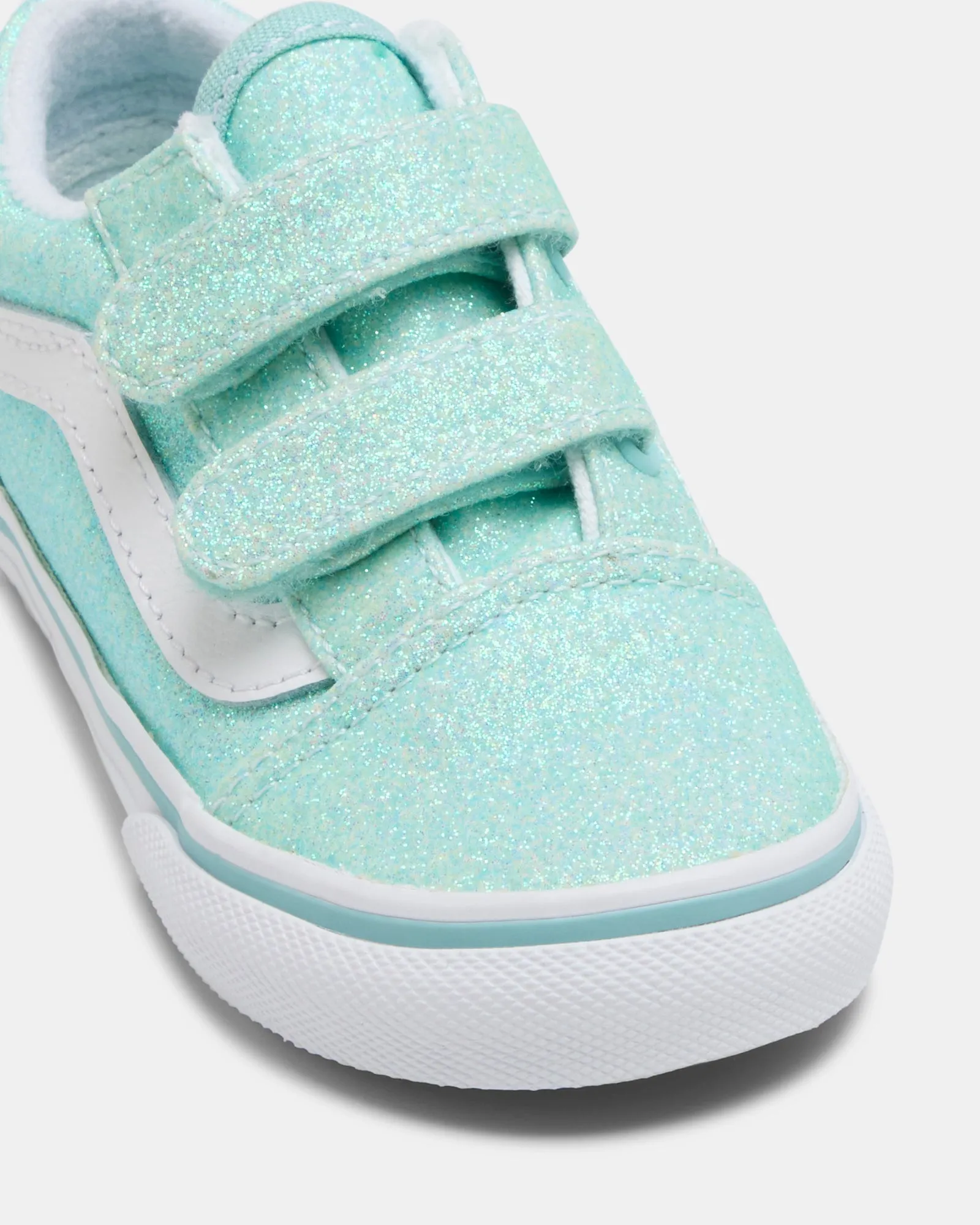 Old Skool V Glitter Infant Pastel Blue