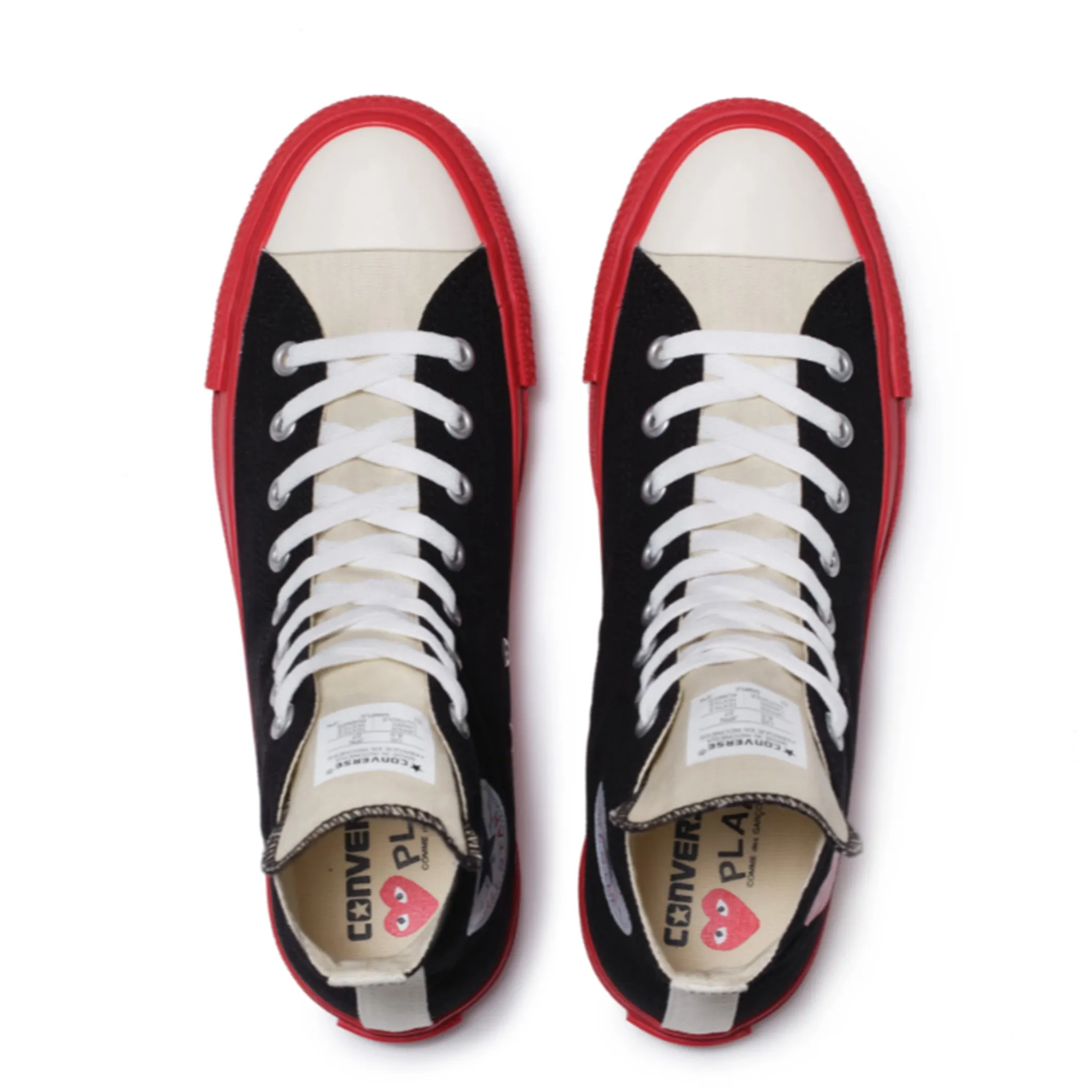 PLAY COMME DES GARONS Converse Chuck Taylor High (Black)