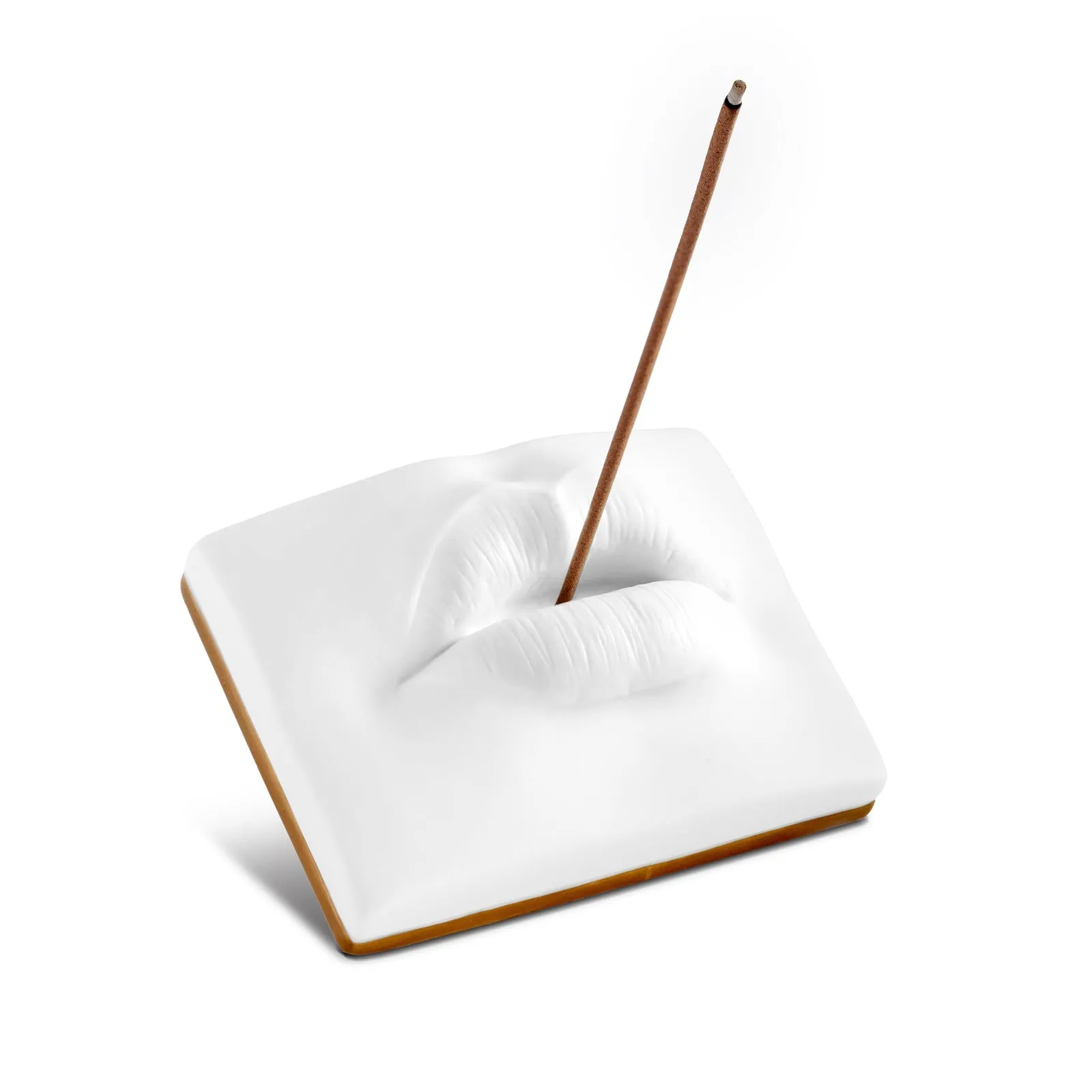 Porcelain Oh Mon Dieu Lips Incense Holder