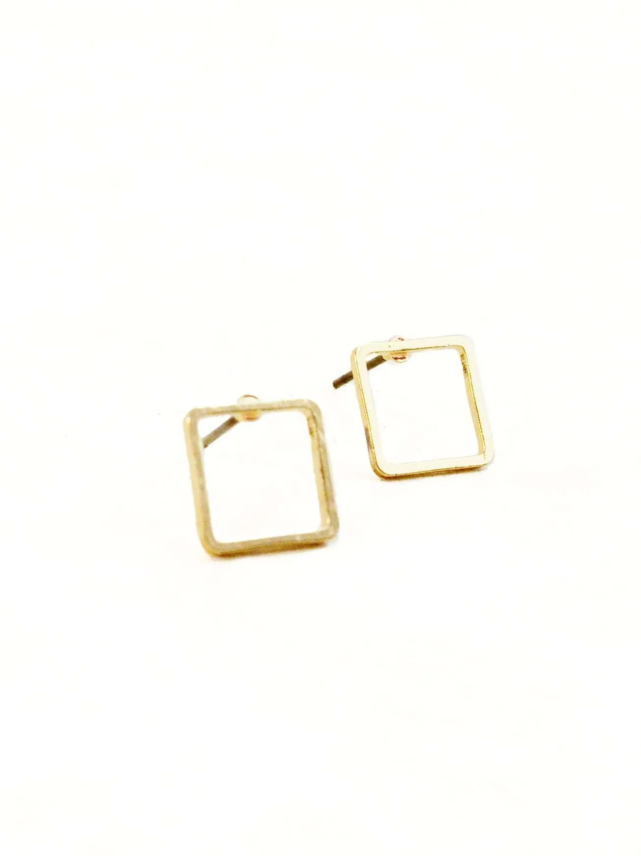 PRIDE LGBTQ  Rainbow Square Stud Earrings Gift