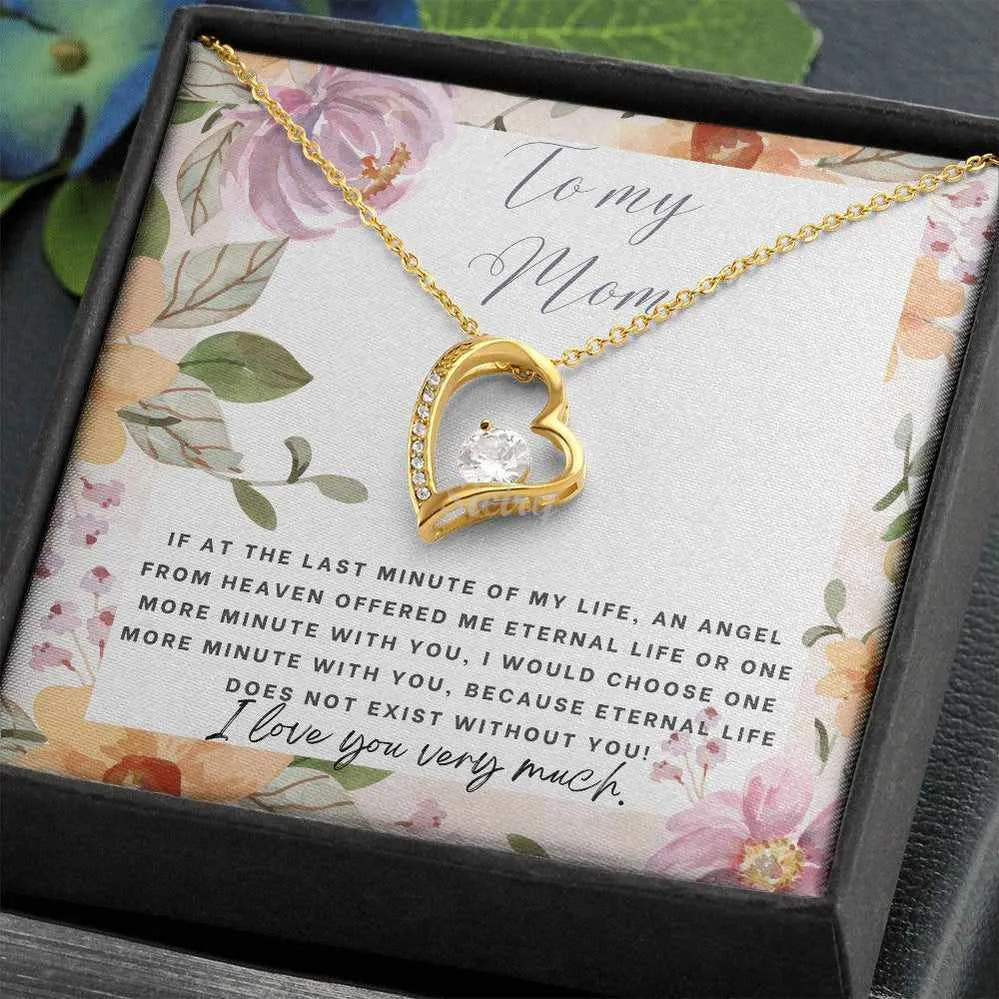 Siciry To My Mom Necklace Gift