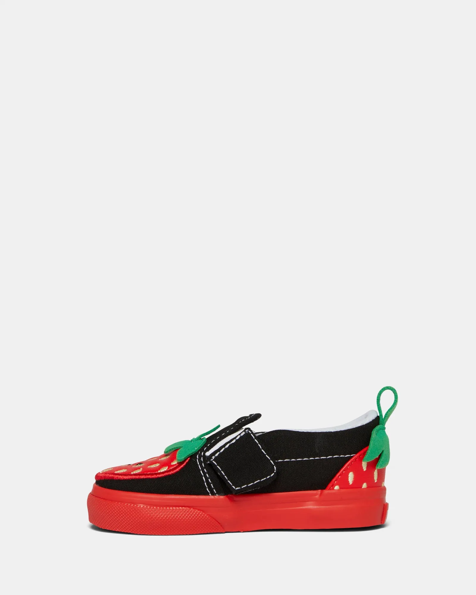 Slip On V Berry Infant Red/Black