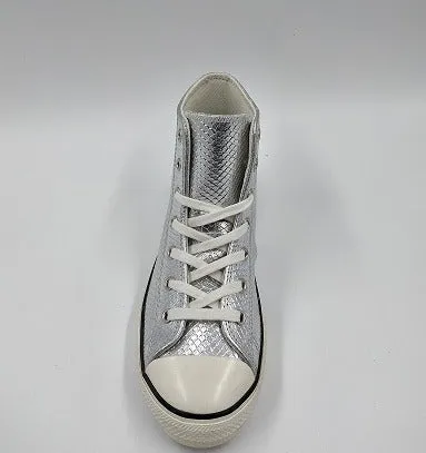 SNEAKERS PELLE PURE SILVER TEEN