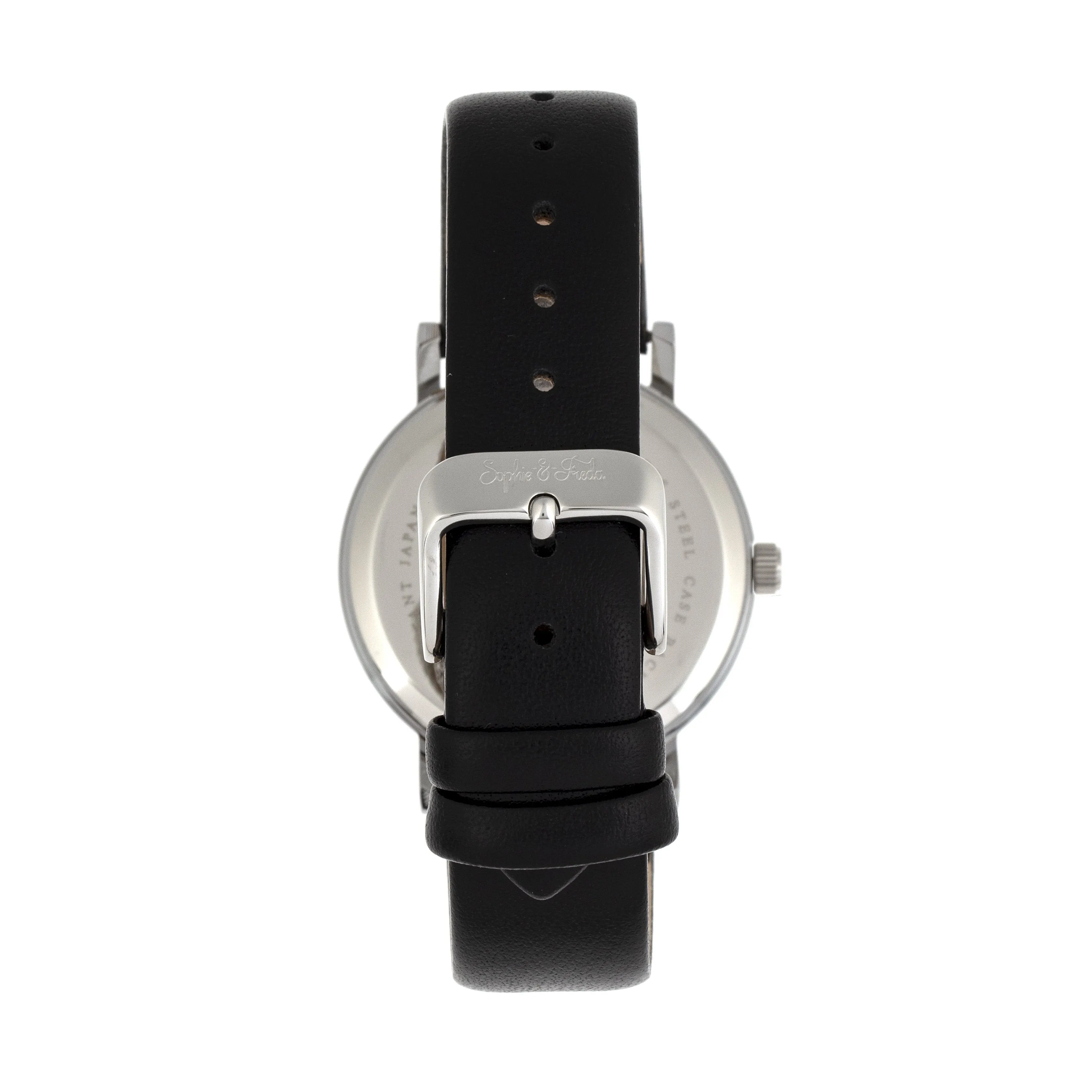 Sophie and Freda Budapest Leather-Band Watch