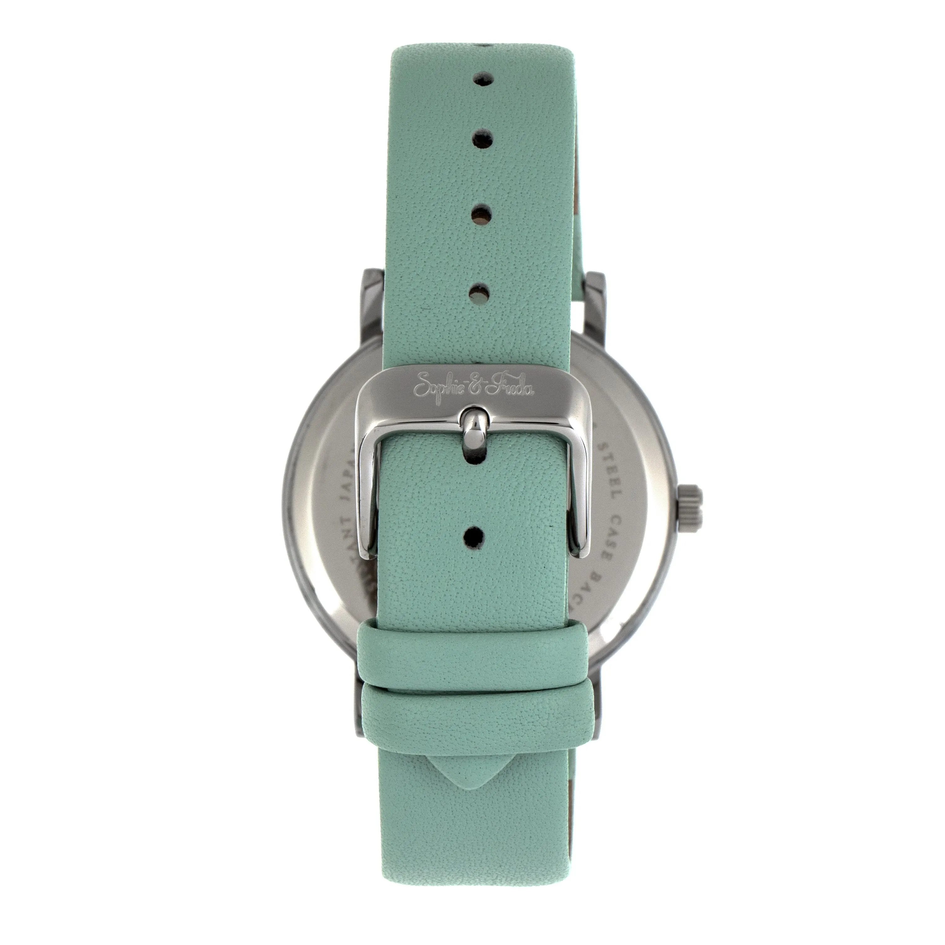 Sophie and Freda Budapest Leather-Band Watch