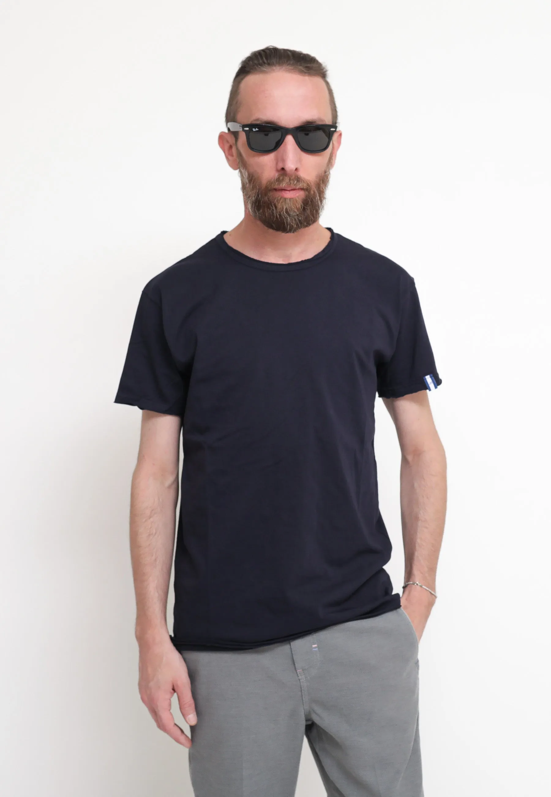 T-Shirt Basica M/M Blu Navy