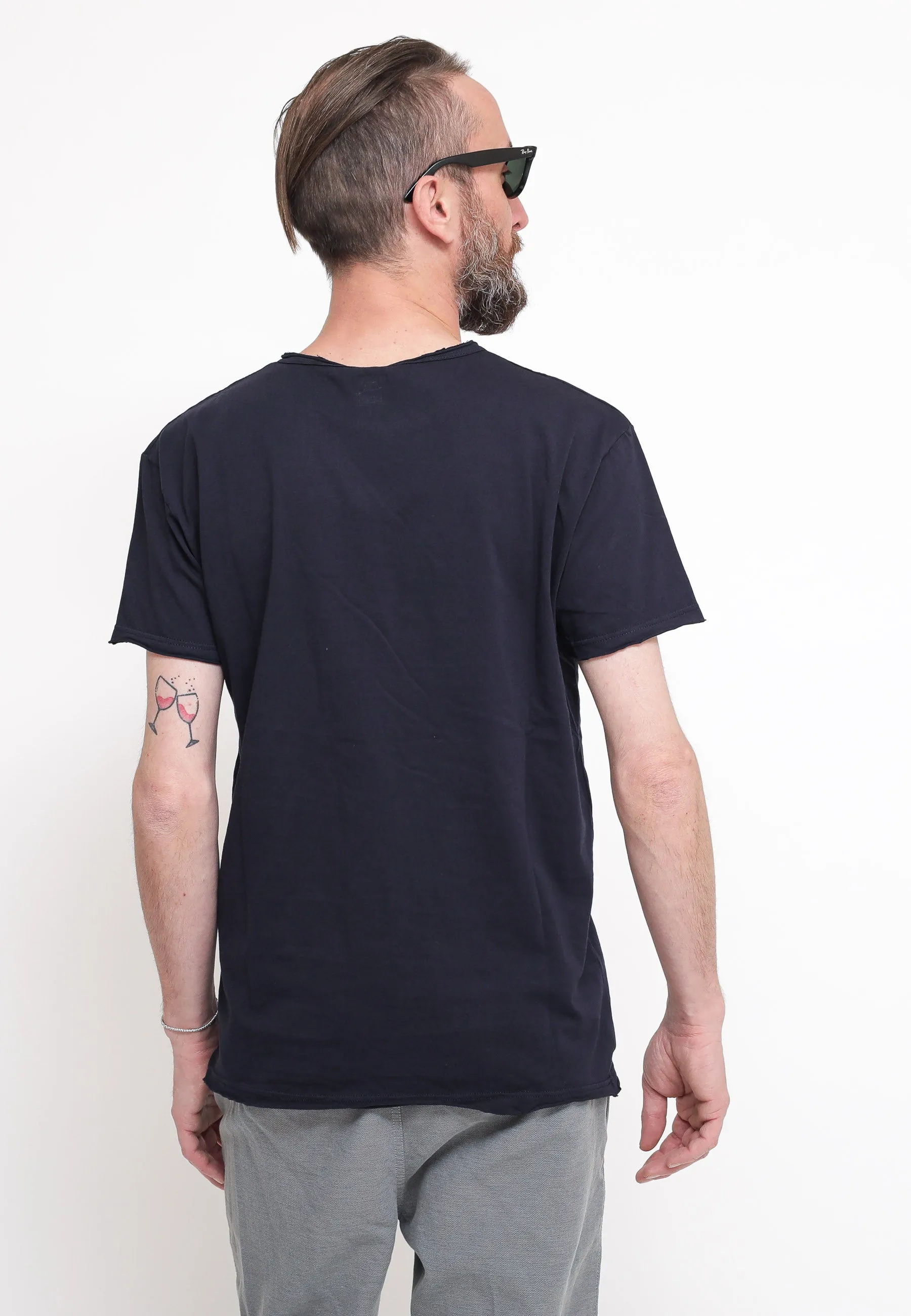 T-Shirt Basica M/M Blu Navy