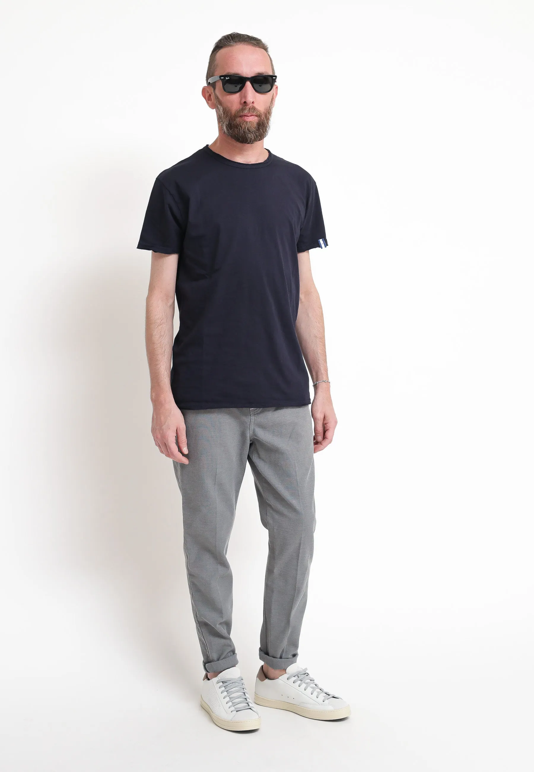 T-Shirt Basica M/M Blu Navy