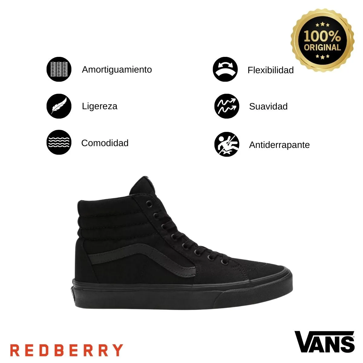 Tenis Vans Unisex SK8-Hi N000TS9BJ4