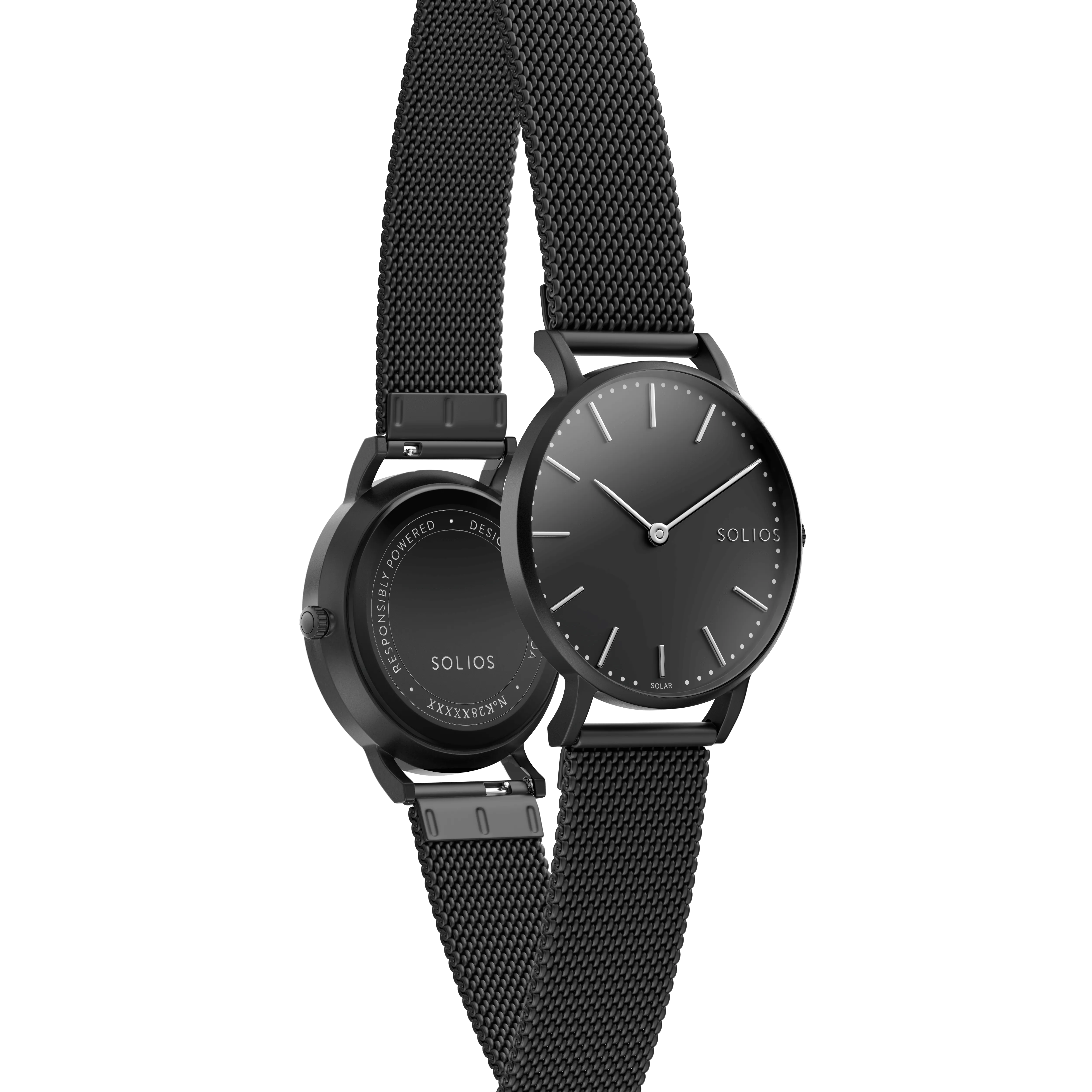 The Solar Classic | Black Dial - Black Case