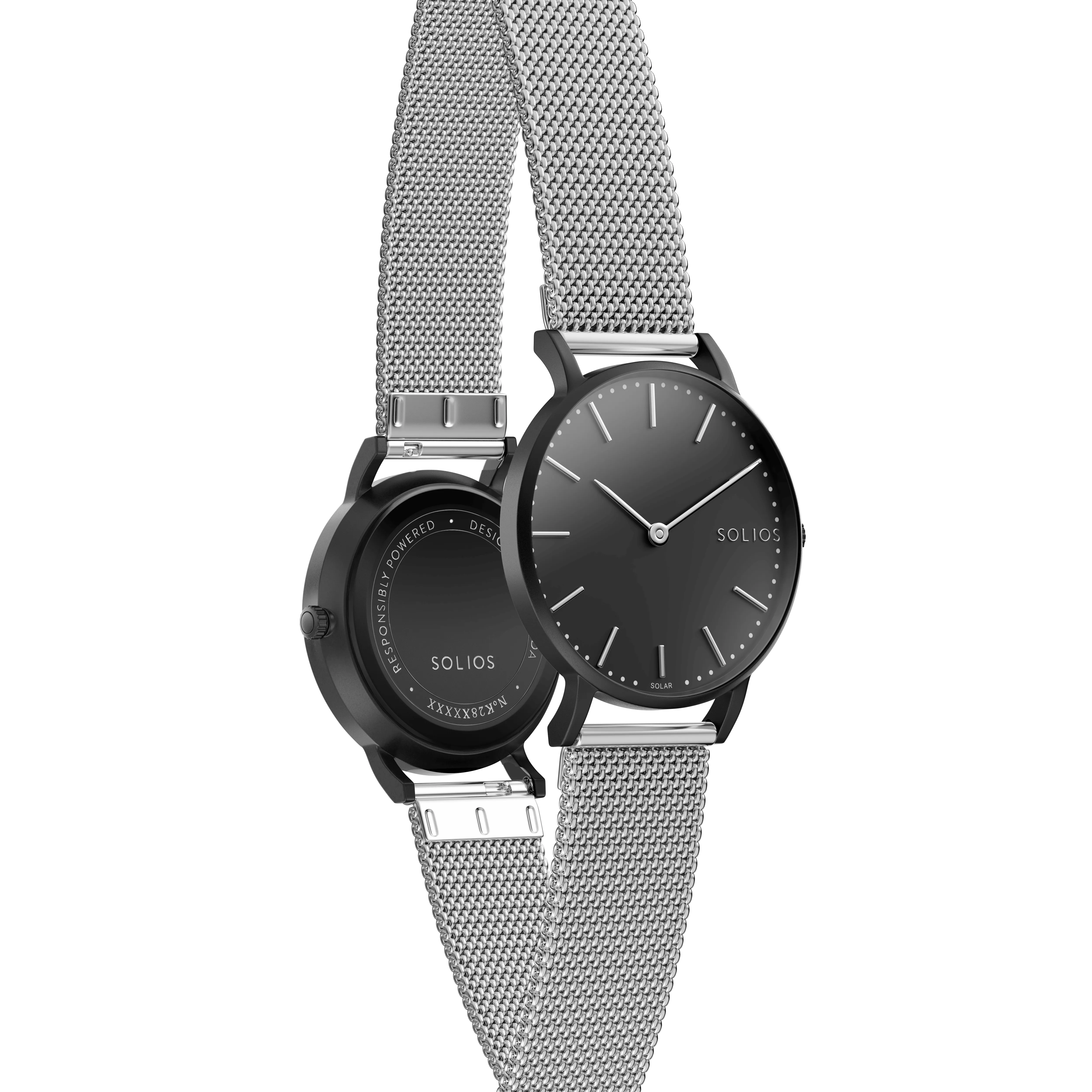 The Solar Classic | Black Dial - Black Case