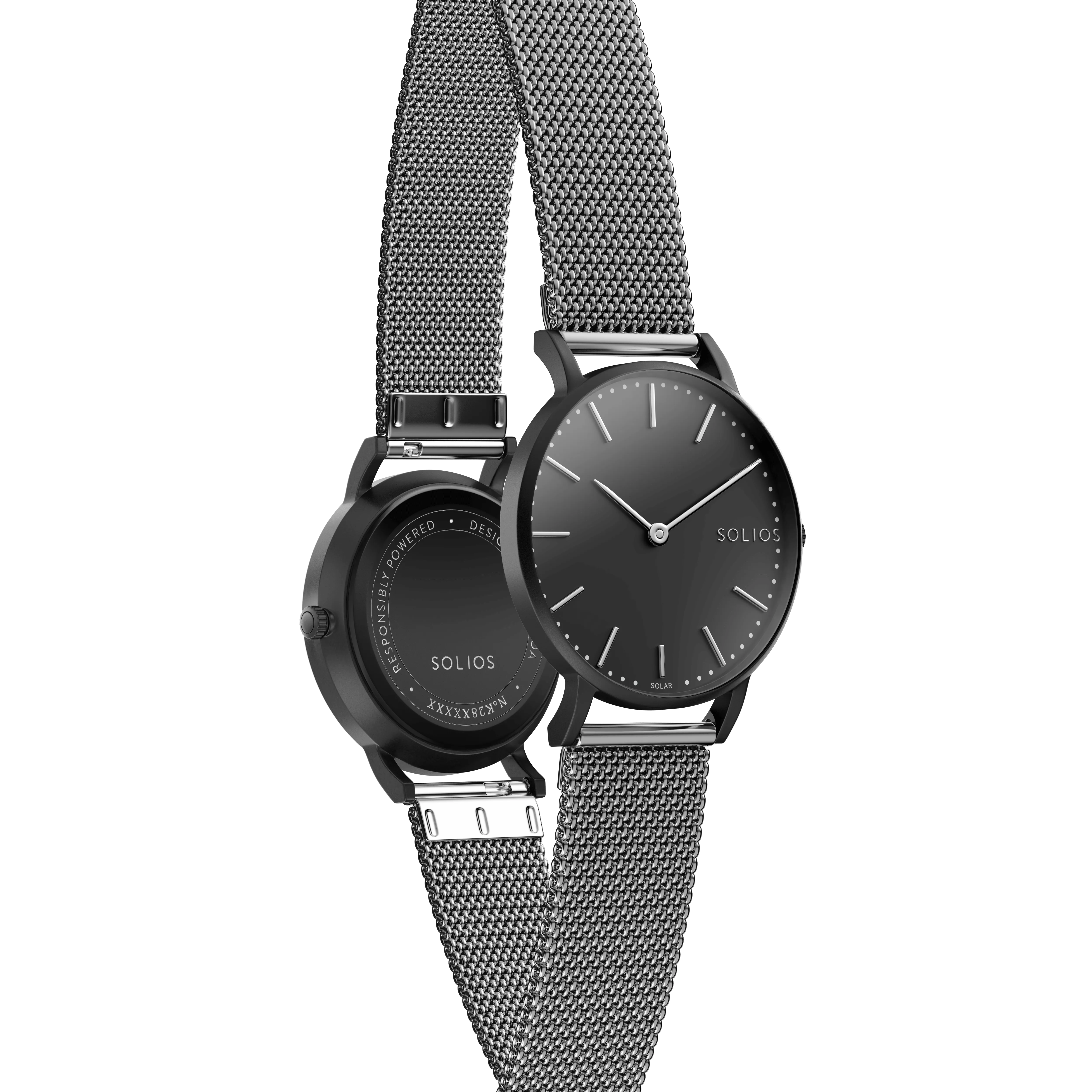 The Solar Classic | Black Dial - Black Case