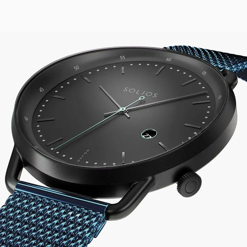 The Solar Curve | Black Dial - Black Case