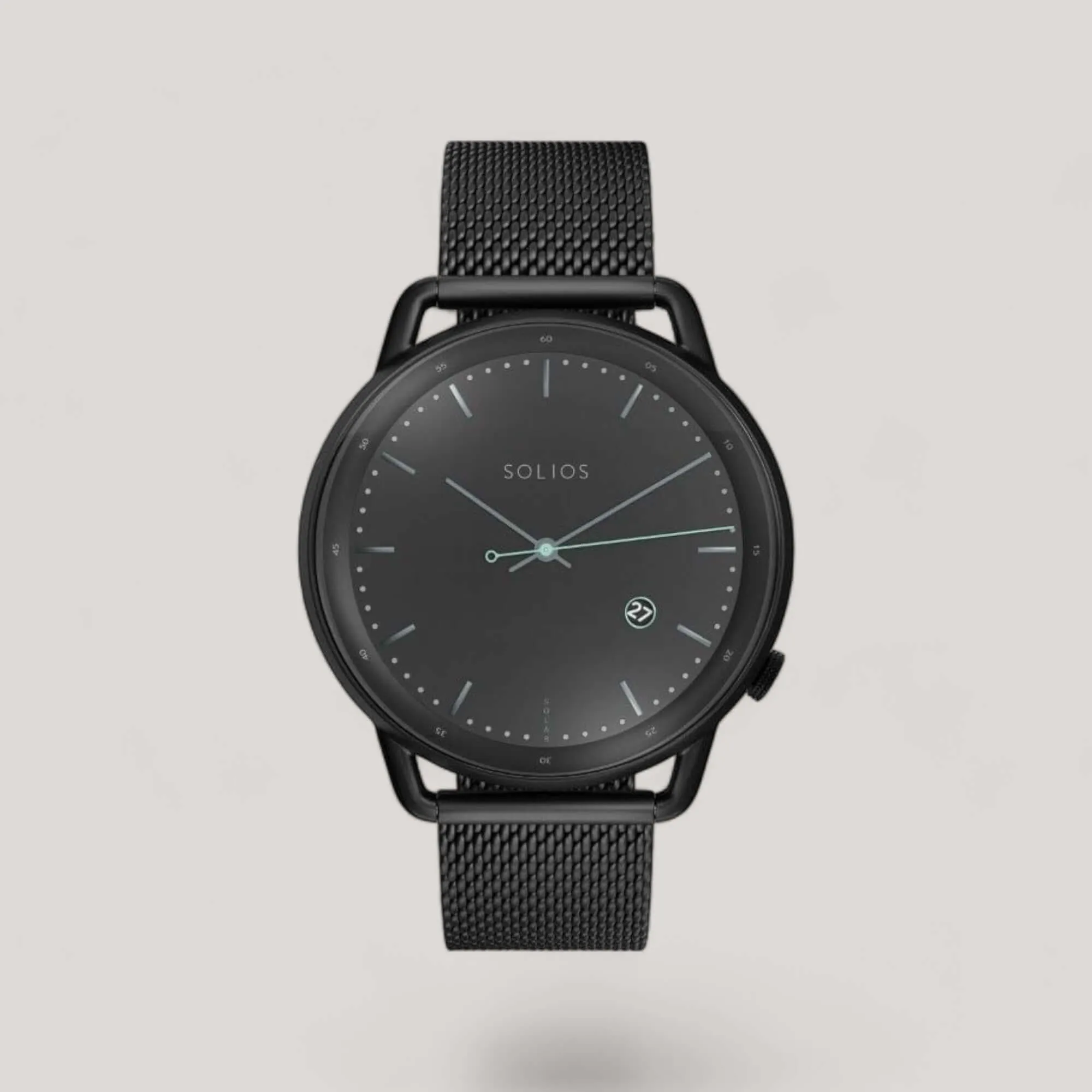 The Solar Curve | Black Dial - Black Case