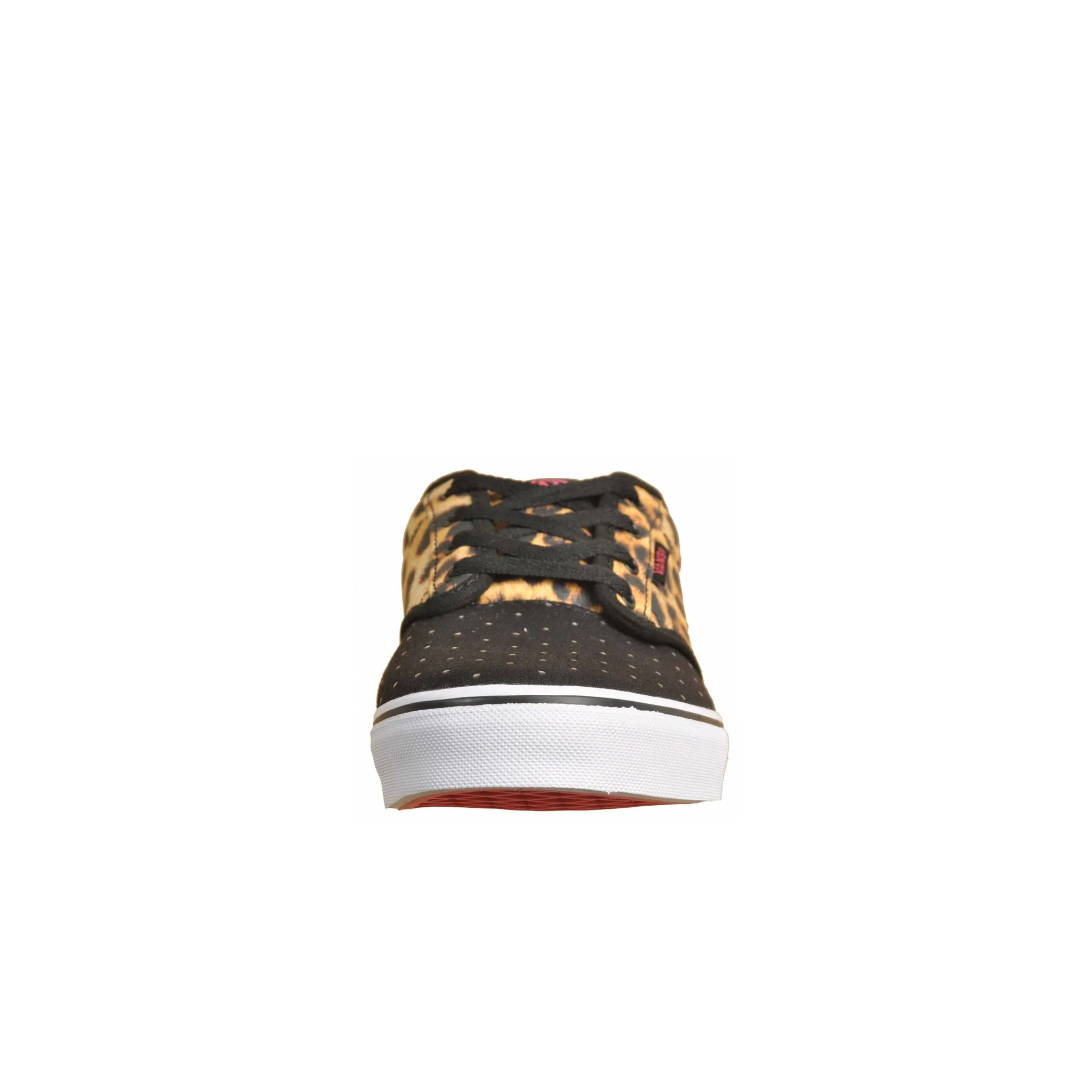 Vans Atwood Lace-Up Black Canvas Kids Plimsolls K2UDG6