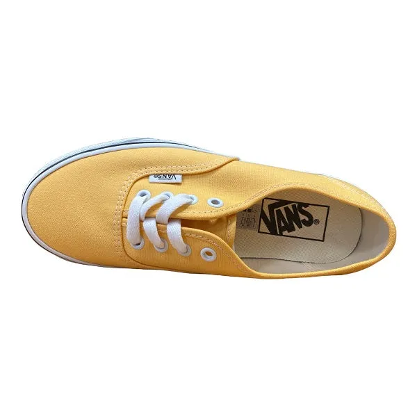 Vans Authentic VN0A5KRDAVL1 yellow white women's sneakers shoe