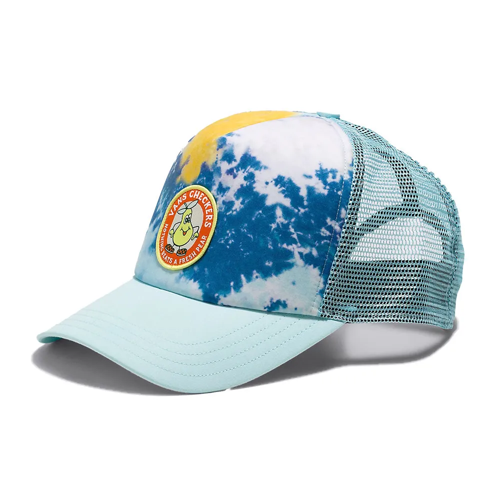 Vans Classic Fruit Labels Mesh Trucker Snapback Tie Dye