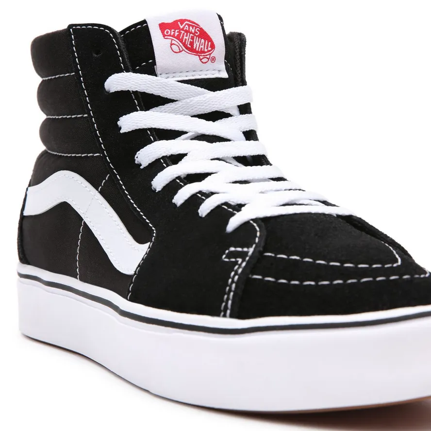 Vans Comfycush Sk8-Hi high sneaker shoe vn0a3wmbvne1 black-white