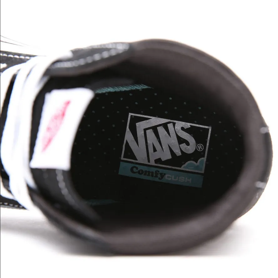 Vans Comfycush Sk8-Hi high sneaker shoe vn0a3wmbvne1 black-white